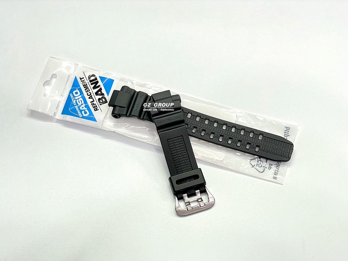 CASIO GENUINE FACTORY CASIO REPLACEMENT อะไหล่นาฬิกา G-SHOCK รุ่น G-1200B-1 กรอบสายสีดำ