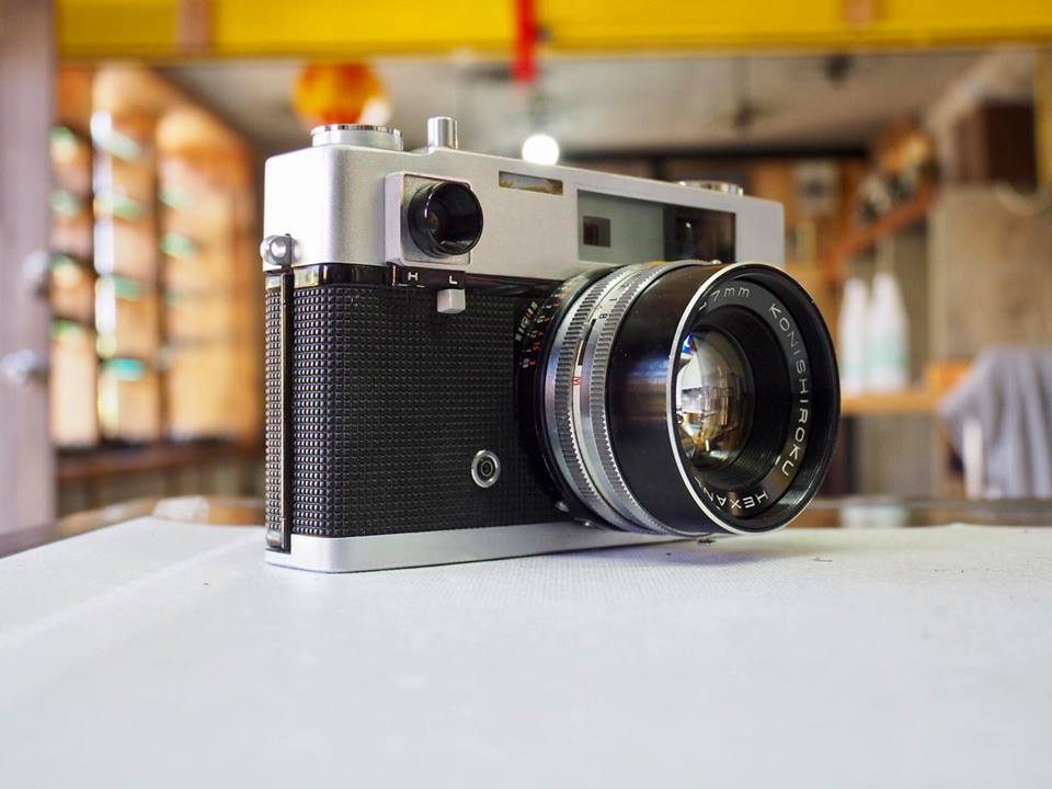 KONICA AUTO S KONIHSIROKU HEXANON 47MM.F1.9