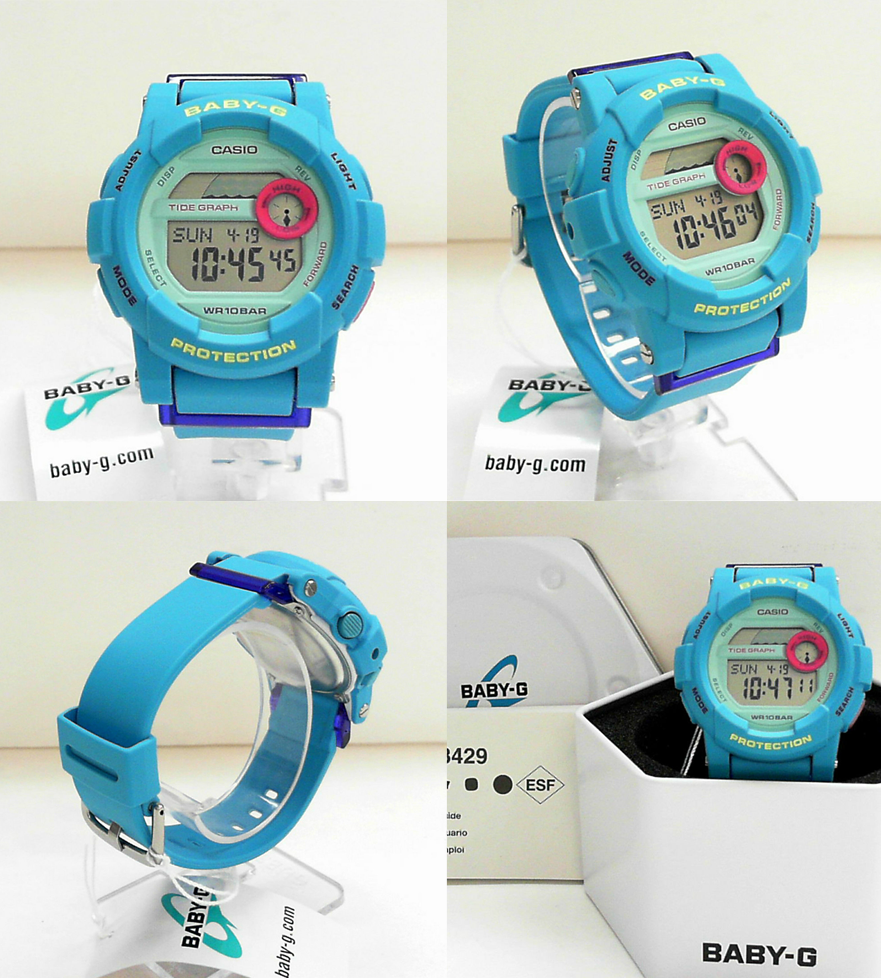 CASIO BABY-G นาฬิกาข้อมือ นาฬิกากันน้ำ นาฬิกาของแท้ ประกันศูนย์ CMG 1 ปี รุ่น BGD-180FB-2D นาฬิกาสีเขียว