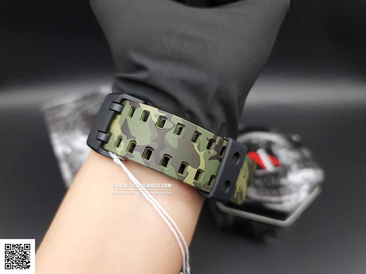 CASIO G-SHOCK นาฬิกาข้อมือ นาฬิกากันน้ำ นาฬิกาของแท้ ประกันศูนย์ CMG 1 ปี รุ่น GA-700CM-3A นาฬิกาสีเขียว