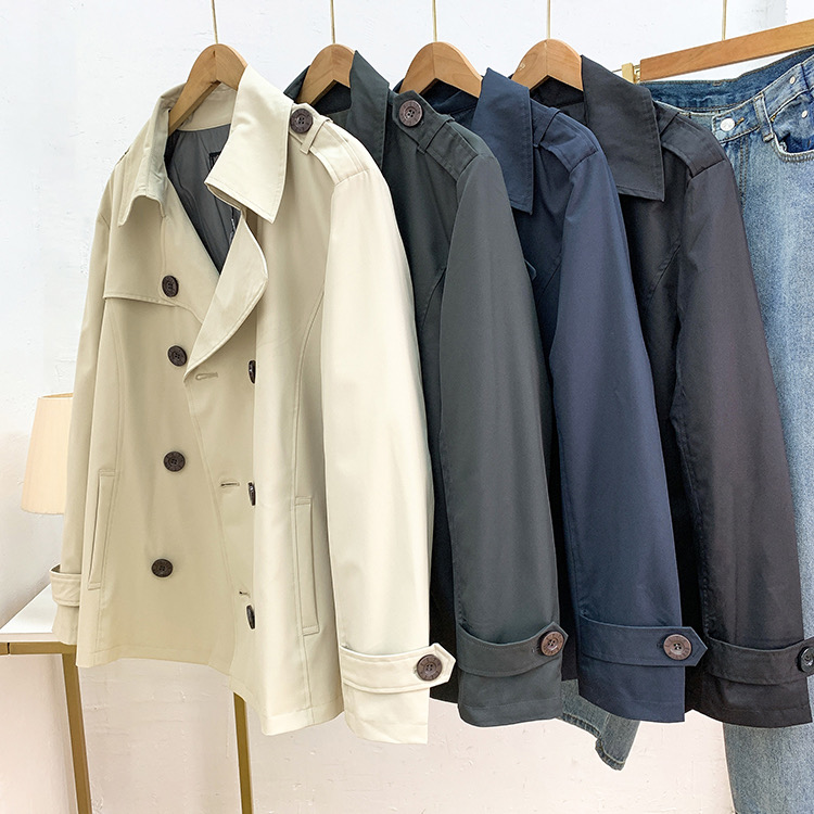 เสื้อนอก เสื้อคลุม เนื้อผ้า Teylene 100% สีดำ แบรนด์ EVERTEK