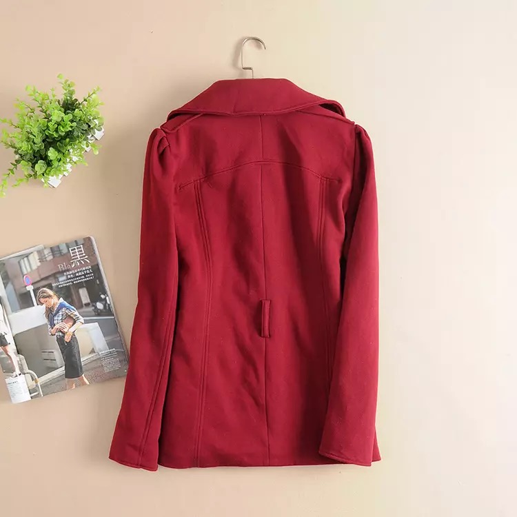 เสื้อนอก เสื้อกันหนาวทรงสูท แต่งคอปก สีดำ แบรนด์เนม Keneth Cole แท้ 100% size S/M ดำ