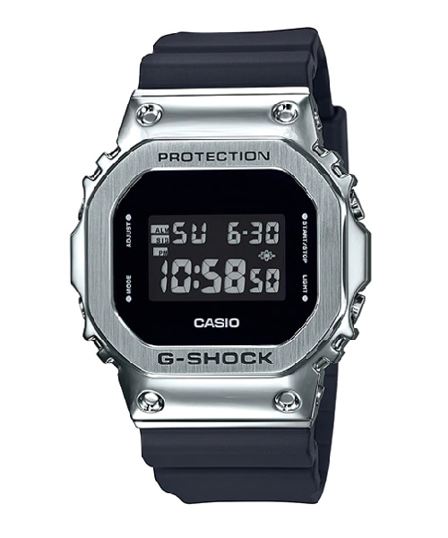 CASIO G-SHOCK นาฬิกาข้อมือ นาฬิกากันน้ำ นาฬิกาของแท้ ประกันศูนย์ CMG 1 ปี รุ่น GM-5600-1 นาฬิกาสีดำ
