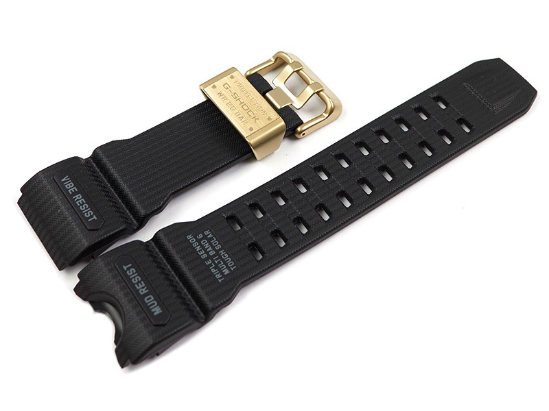 CASIO GENUINE FACTORY CASIO REPLACEMENT อะไหล่นาฬิกา G-SHOCK รุ่น GWG-1000GB-1A กรอบสายสีดำ
