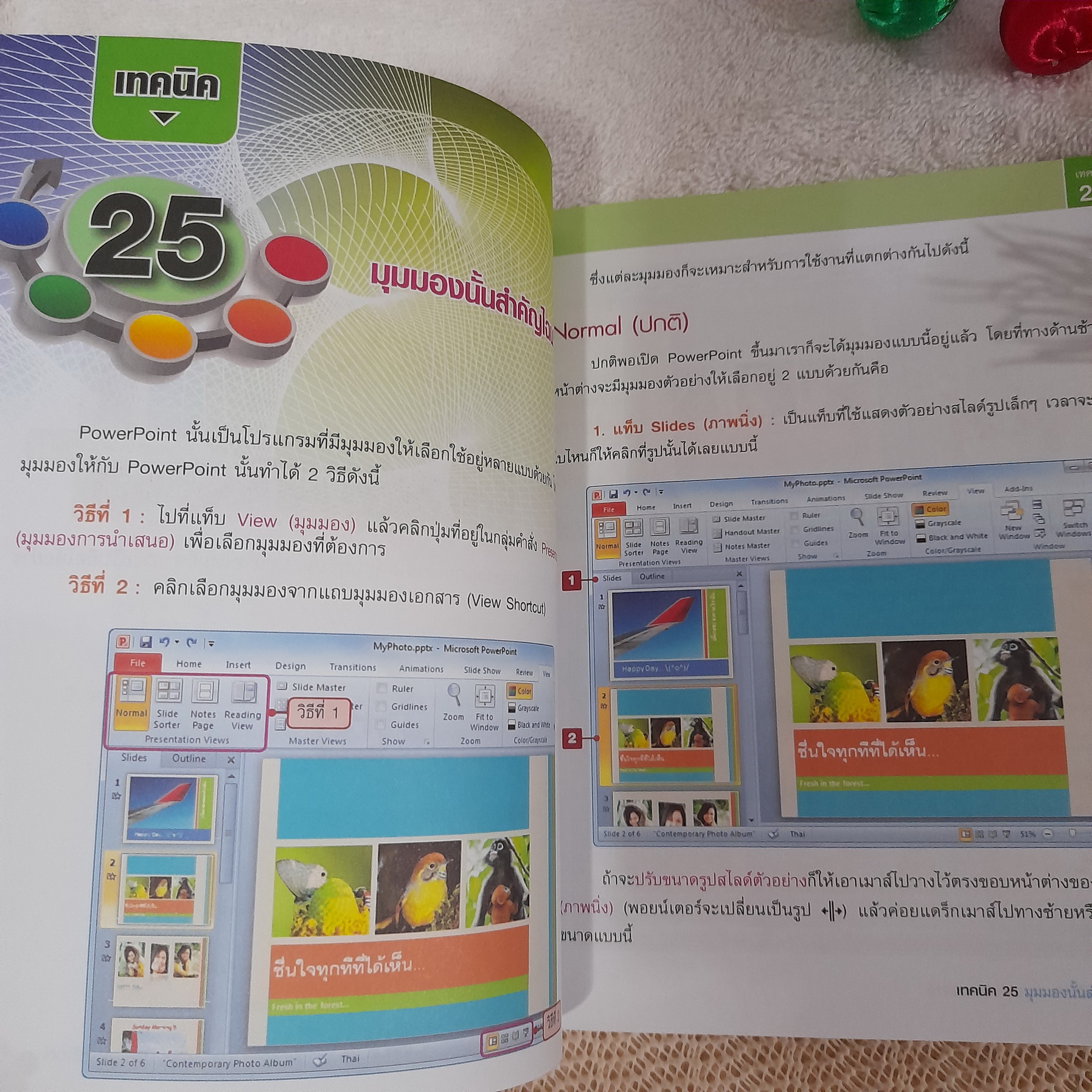ทิปเด็ดเคล็ดลับ PowerPoint 2010 / นันรณา จำลอง