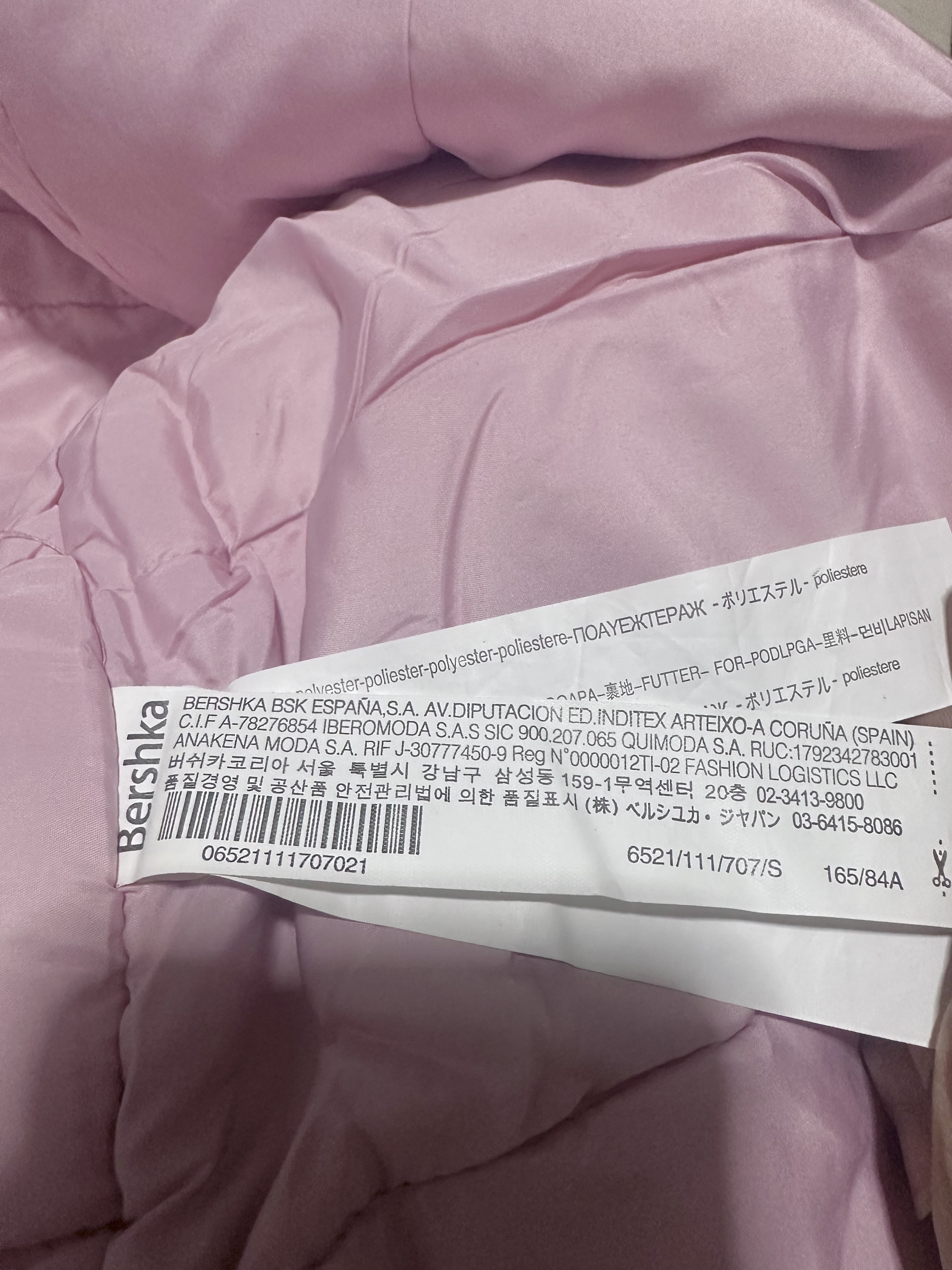 เสื้อโค้ทฮูท BERSHKAกันหนาว Parka สีชมพูอ่อน แต่งขนเฟอร์ ซับขนอุ่นด้านใน (เฟอร์ & ขนอุ่นด้านใน ถอดได้คะ) ดลบได้เลยคะ Size XS/S/M/ L/XL/XXL เขียว