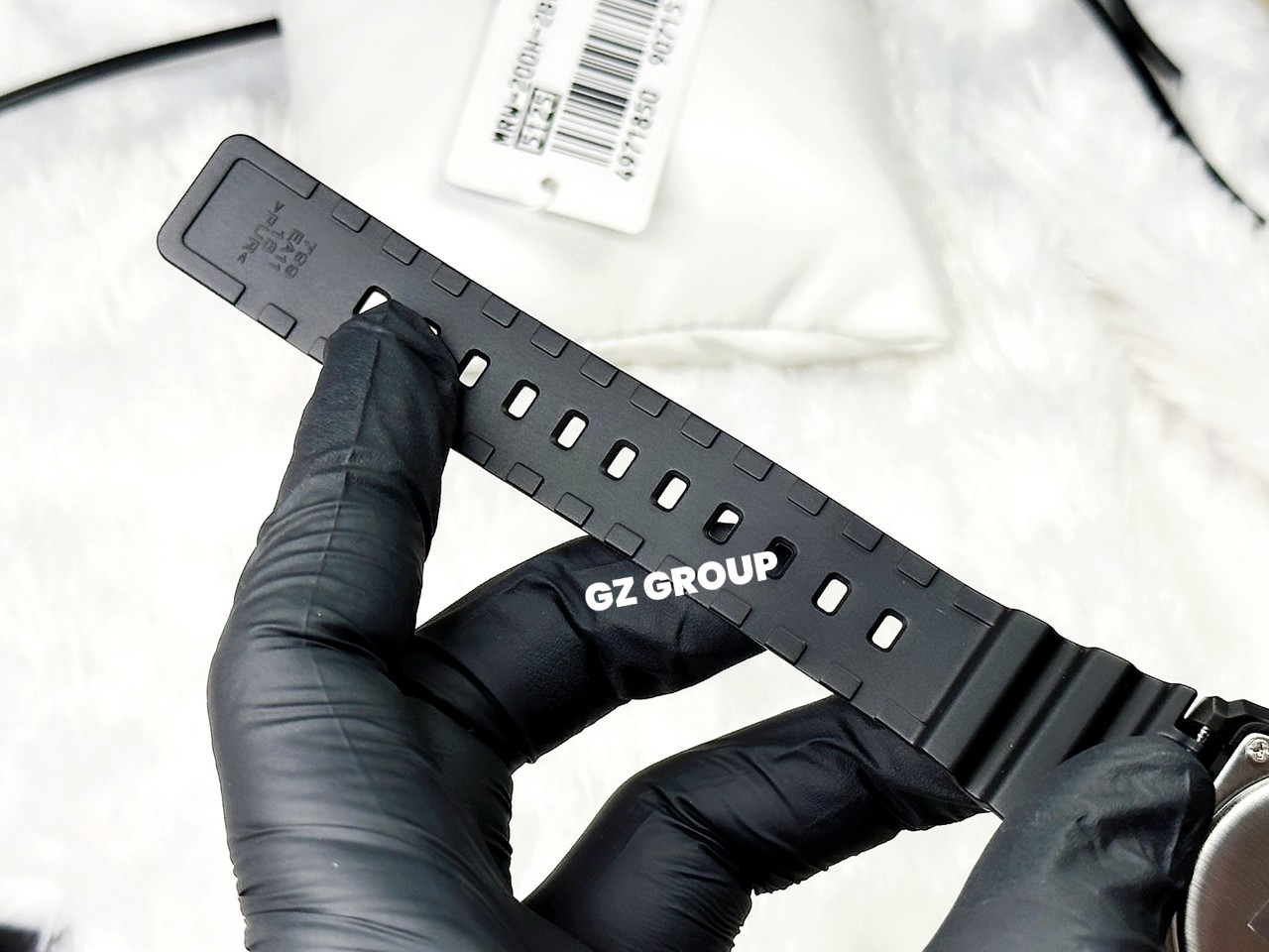 CASIO นาฬิกาคาสิโอ นาฬิกาข้อมือ นาฬิกากันน้ำ นาฬิกาของแท้ ประกันศูนย์ CMG 1 ปี รุ่น MRW-200H-2B นาฬิกาสีดำ