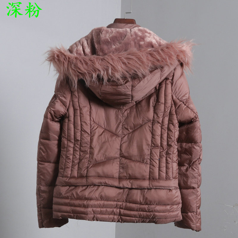 MAREZZI เสื้อกันหนาว เสื้อฮู้ดเฟอร์ บุนวมอุ่น แบรนด์ Marezzi (padded puffer coat) ดำ
