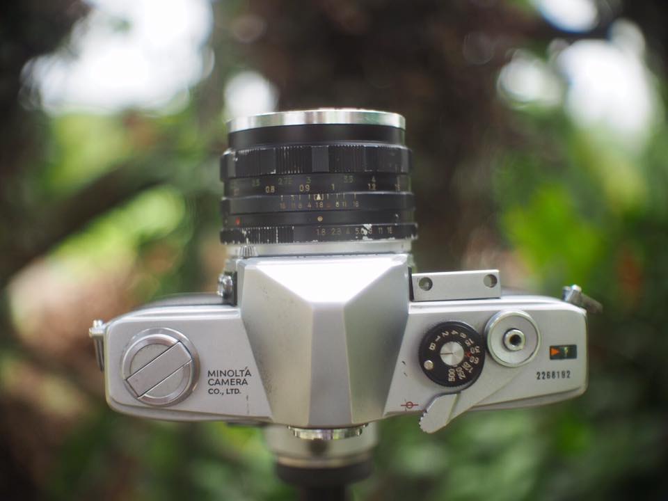 MINOLTA SR-1 MINOLTA AUTO ROKKOR-PF 55MM.F1.8