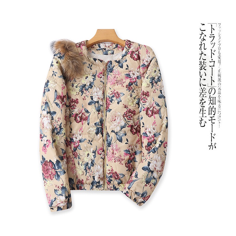 Lilt เสื้อนอก เสื้อคลุม เนื้อผ้าสังเคราะห์ ลายพิมพ์ดอกไม้ เสื้อนอก สวย แนว งานญี่ปุ่น แบรนด์ LilT ลายดอก