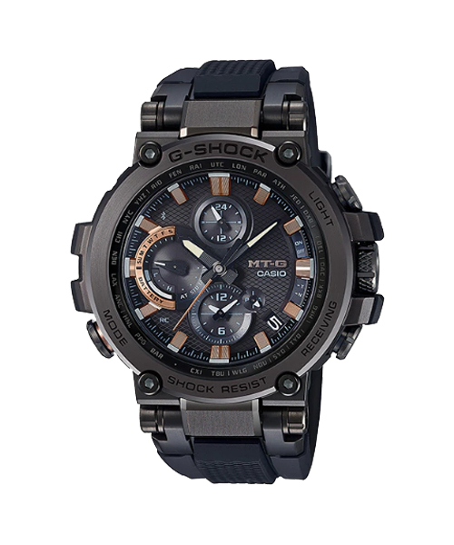 CASIO G-SHOCK นาฬิกาข้อมือ นาฬิกากันน้ำ นาฬิกาของแท้ ประกันศูนย์ CMG 1 ปี รุ่น MTG-B1000TJ-1A นาฬิกาสีดำ