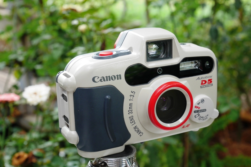 【美品】Canon Autoboy D5 32mm F3.5 キヤノン MINT] Canon Autoboy D5 32mm f/3.5 Panorama Underwater Camera