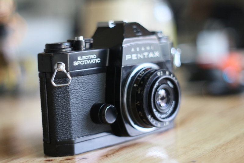 ASAHI PENTAX ELECTRO SPOTMATIC INDUSTAR-2-50 50MM.F3.5