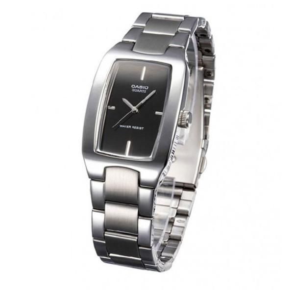 CASIO นาฬิกาคาสิโอ นาฬิกาข้อมือ นาฬิกากันน้ำ นาฬิกาของแท้ ประกันศูนย์ CMG 1 ปี รุ่น LTP-1165A-1C นาฬิกาสีเงิน