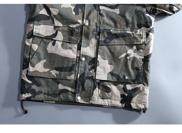 Monocular เสื้อทหาร เสื้อฮู้ดลายพราง เสื้อนอกแนวทหาร แพทเทินสวย เท่ห์มาก คะ monocular ลายพราง