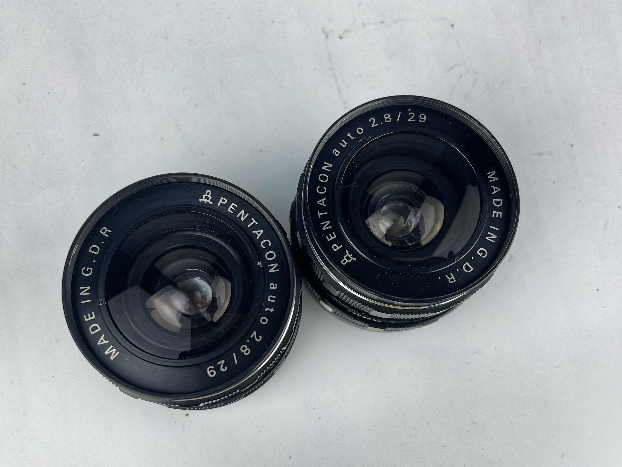 PENTACON AUTO 29MM.F2.8 ZEBRA M42 MOUNT