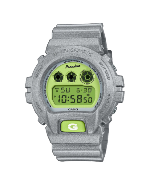 CASIO MID YEAR SALE G-SHOCK พร้อมส่ง นาฬิกาข้อมือ นาฬิกากันน้ำ นาฬิกาของแท้ ประกันศูนย์ CMG 1 ปี รุ่น DW-6900PYU21-8 นาฬิกาสีเทา