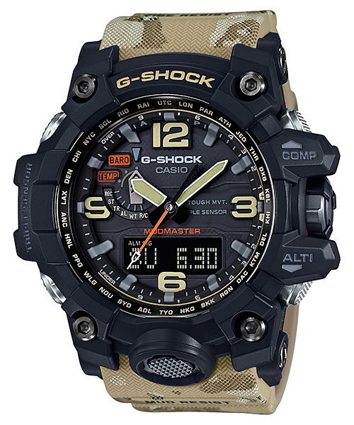 CASIO G-SHOCK นาฬิกาข้อมือ นาฬิกากันน้ำ นาฬิกาของแท้ ประกันศูนย์ CMG 1 ปี รุ่น GWG-1000DC-1A5 นาฬิกาสีดำ