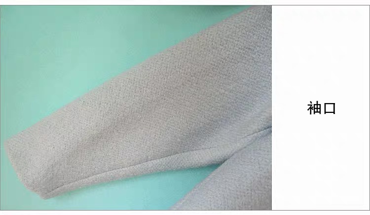 เสื้อโค้ท peacoat เสื้อโค้ทเฟอร์ โค้ทสักหลาดสีชมพูอ่อน แบรนด์ La'babite สำเนา สำเนา สำเนา สำเนา