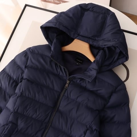 เสื้อกันหนาว เสื้อฮู้ดเฟอร์ บุนวมอุ่น แบรนด์ Lawrance Grey Newyork (padded puffer coat