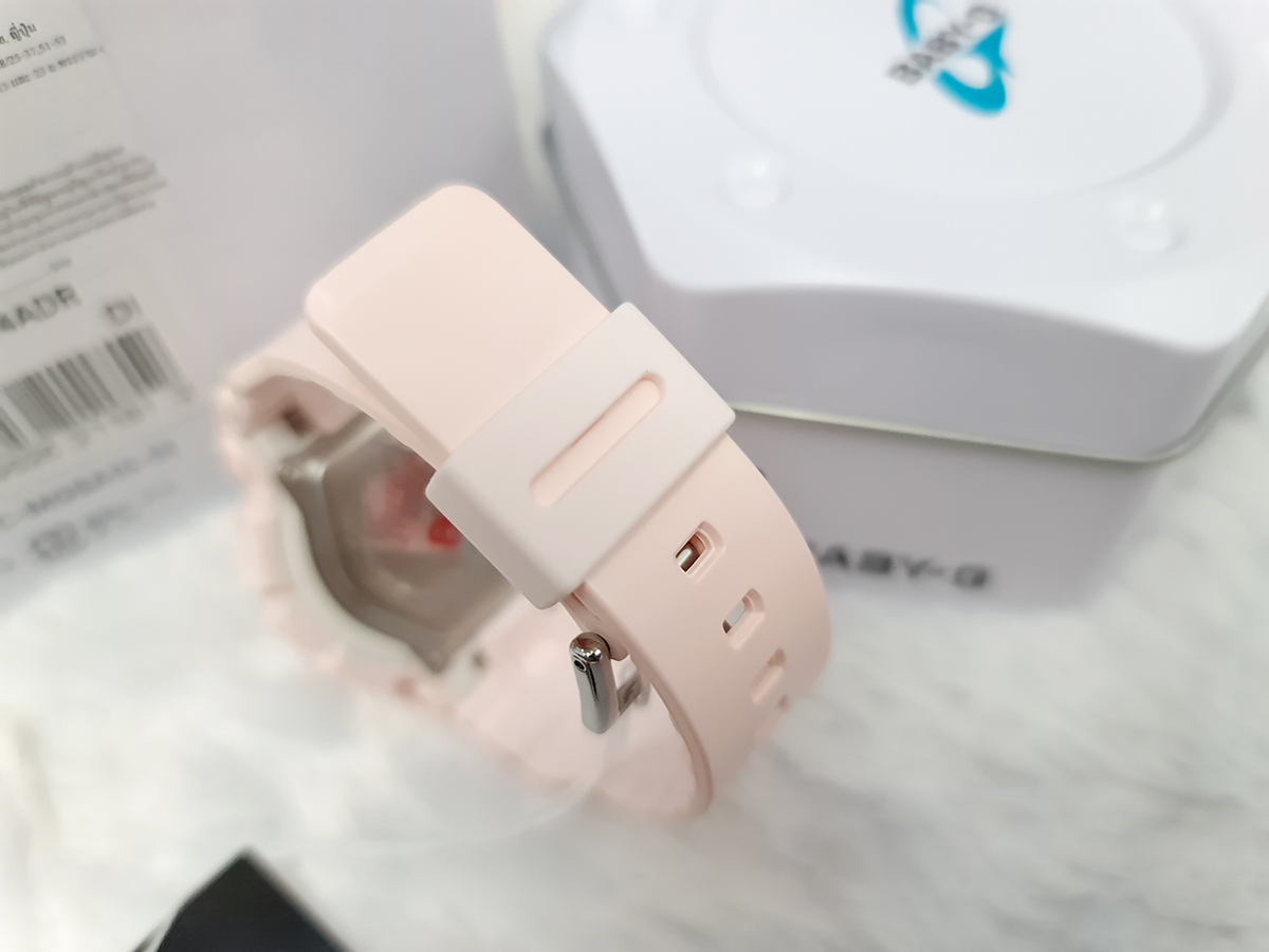 CASIO MID YEAR SALE BABY-G นาฬิกาข้อมือ นาฬิกากันน้ำ นาฬิกาของแท้ ประกันศูนย์ CMG 1 ปี รุ่น BA-110RG-4A นาฬิกาสีชมพู