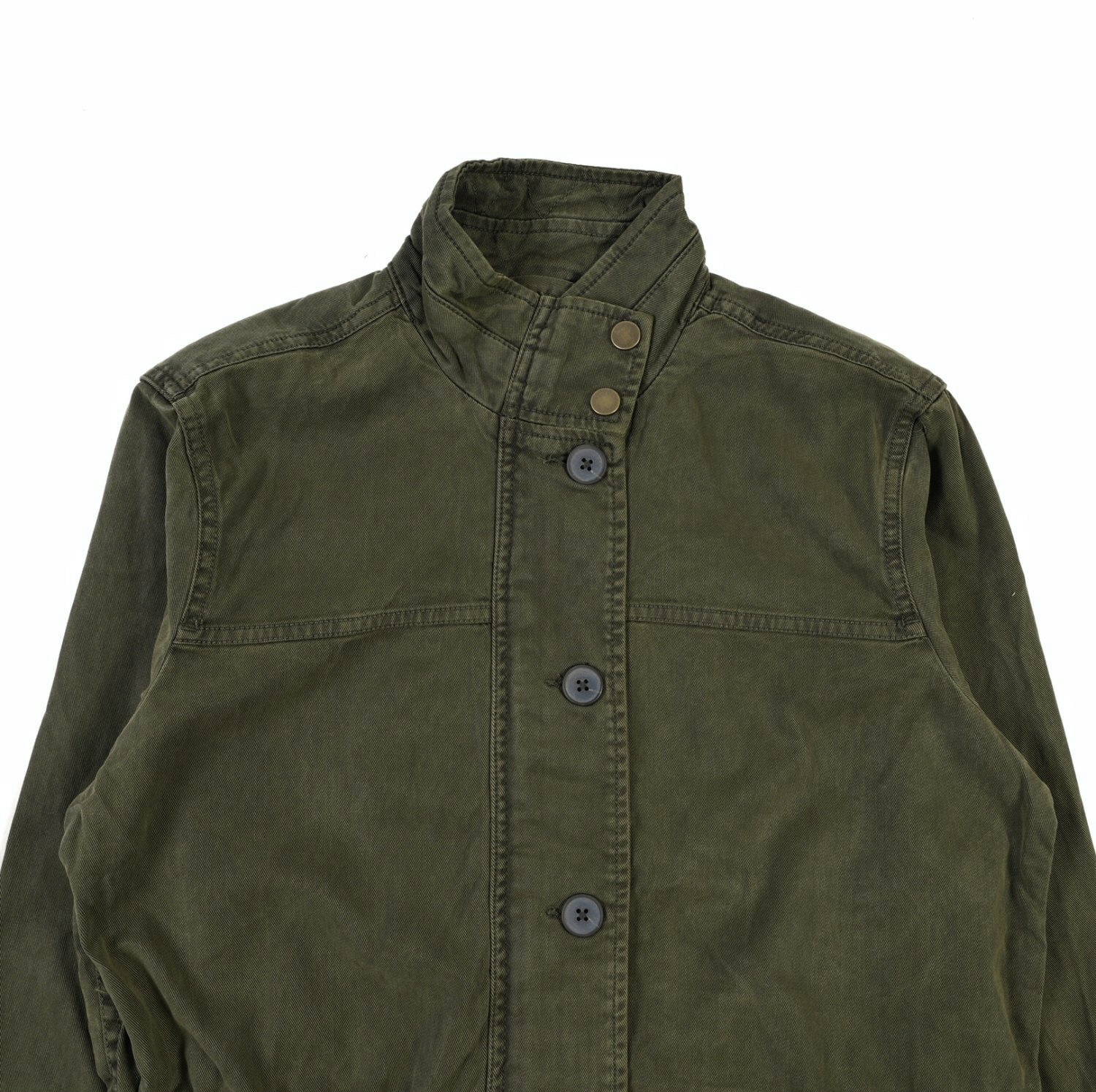 LUCKY BRAND เสื้อนอกเขียวทหาร เสื้อแจ็คเก็ต แนวทหาร แพทเทิน Lucky brandสวย เท่ห์ มาก แบรนด์ In extenso สำเนา เขียว