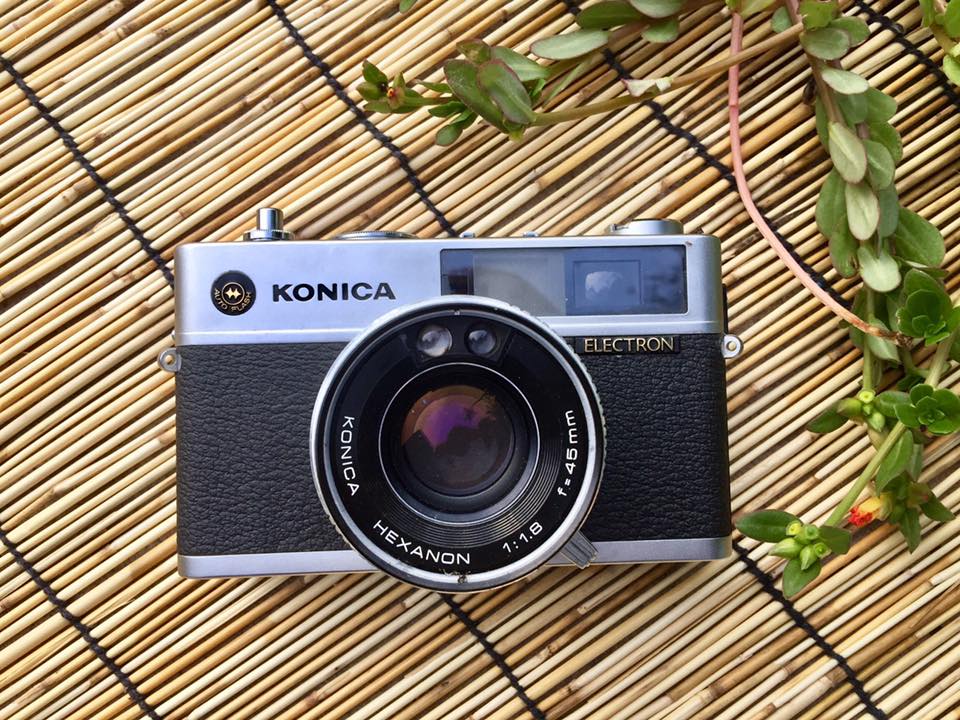 KONICA ELECTRON KONICA HEXANON 45MM. F1.8