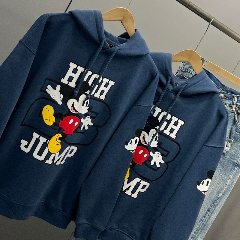 เสื้อฮู้ด สเวตเตอร์ กันหนาว Mickey HIGH JUMP DISNEYLAND PARIS mickey candy เสื้อมิคกี้ เม้าส์ Mickey mouse mickey mouse งาน DISNEYแท้ ชมพูพีช สำเนา สำเนา สำเนา สำเนา ชมพู