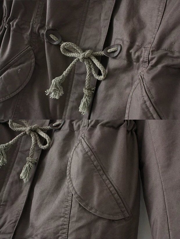โค้ท เสื้อกันหนาว สีดำ แบรนด์เนม H&M แต่งหมวกฮูท บุขนอุ่นสีขาวด้านใน แต่งขนเฟอร์ขอบหมวก แพทเทินสวย งานหรู อุ่น มากคะ size S/M/L/XL/XXL