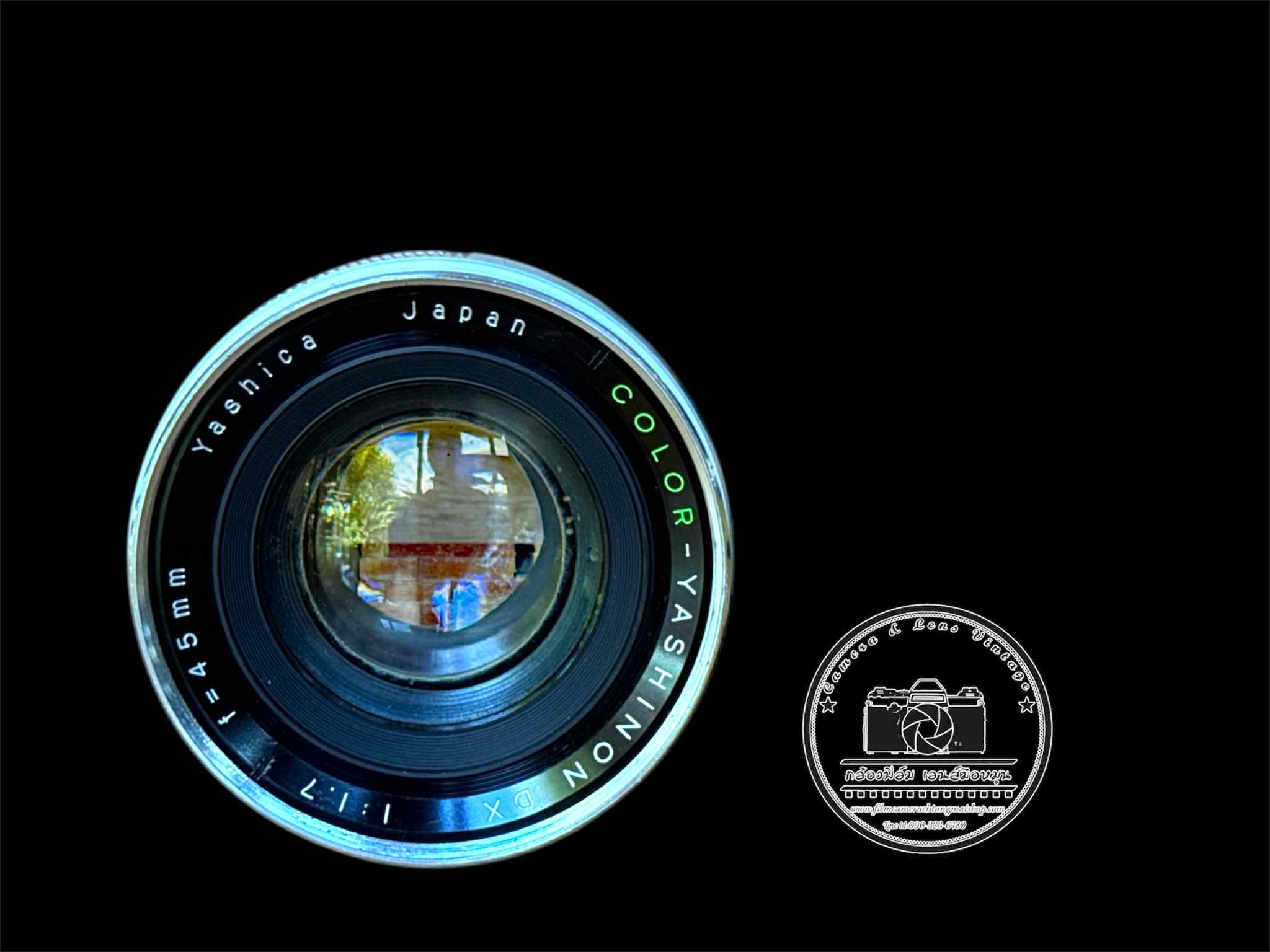 YASHICA COLOR YASHINON-DX 45MM.F1.7 MODIFIED M39 MOUNT
