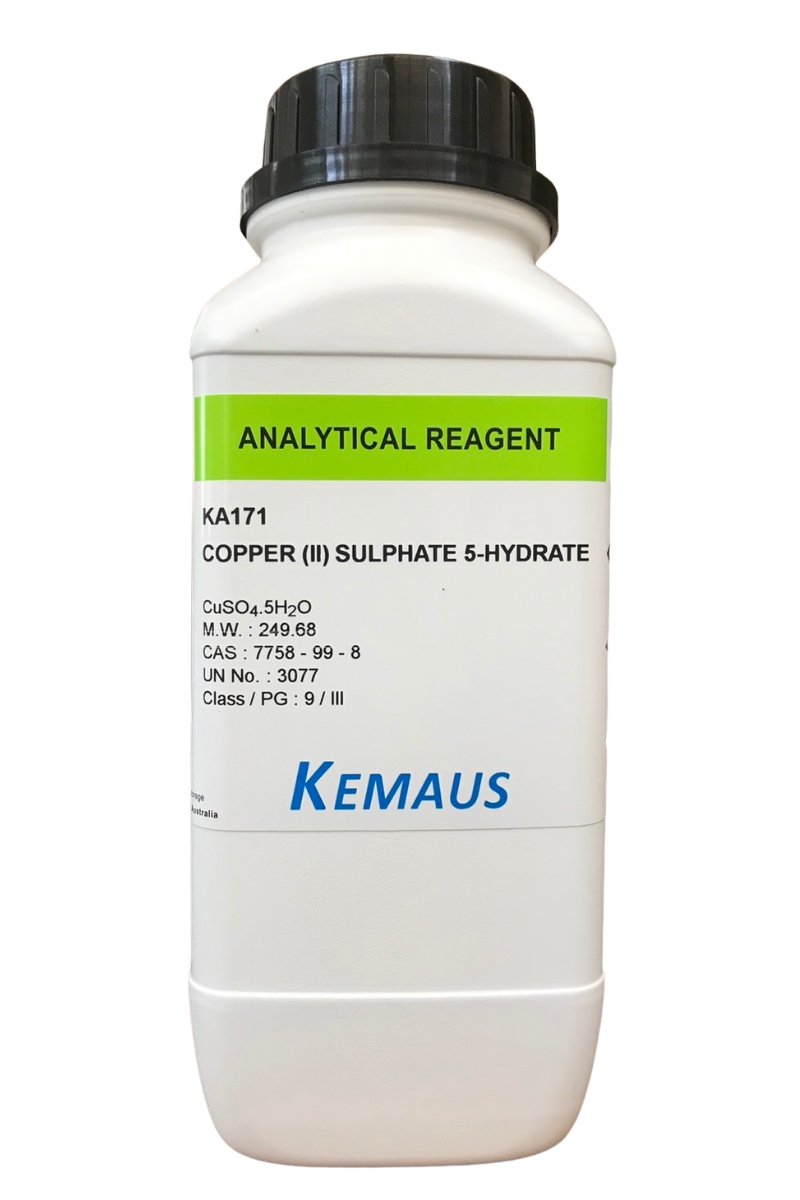 Copper (II) Sulphate 5-hydrate(Cupric Sulphate), AR KemAus™