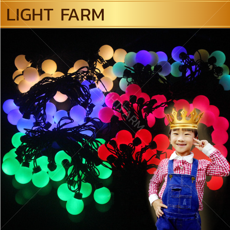 ไฟเชอรี่สีเขียว ไฟเชอรี่LED ไฟประดับตกแต่งตามงานเทศการต่างๆ