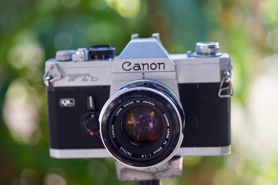 Canon FTB QL Canon Lens FL 50mm. f1.8