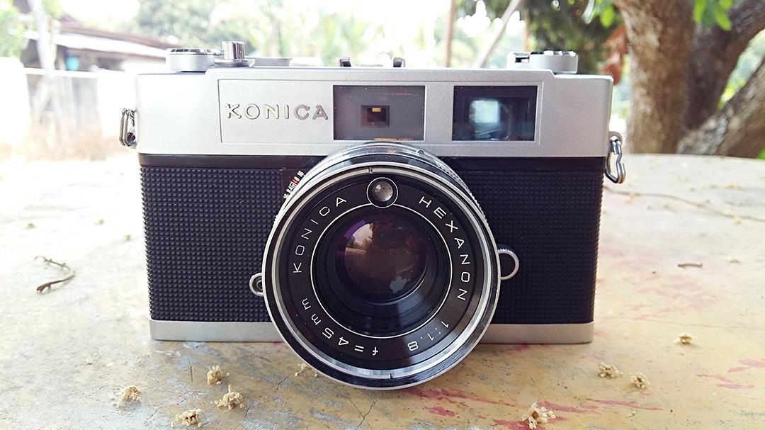 KONICA AUTO S2 LENS KONICA HEXANON 45MM.F1.8