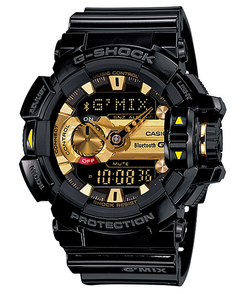 CASIO G-SHOCK นาฬิกาข้อมือ นาฬิกากันน้ำ นาฬิกาของแท้ ประกันศูนย์ CMG 1 ปี รุ่น GBA-400-1A9 นาฬิกาสีดำ