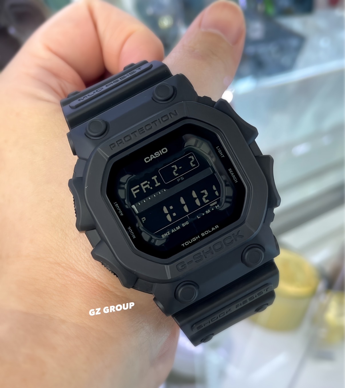 CASIO MID YEAR SALE G-SHOCK นาฬิกาข้อมือ นาฬิกากันน้ำ นาฬิกาของแท้ ประกันศูนย์ CMG 1 ปี รุ่น GX-56BB-1 นาฬิกาสีดำ