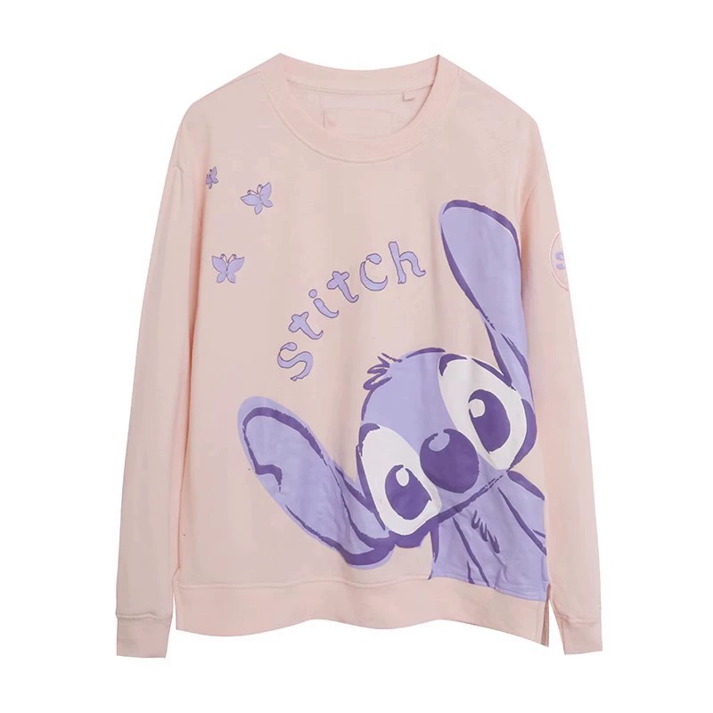 เสื้อฮู้ด วอร์ม สเวตเตอร์ Disney เสื้อ stitch สติช สีส้มพีช ลายการ์ตูนมิคกี้ งาน DISNEYงานสวย แต่งสายรุ้ง สำเนา สำเนา ฟ้า