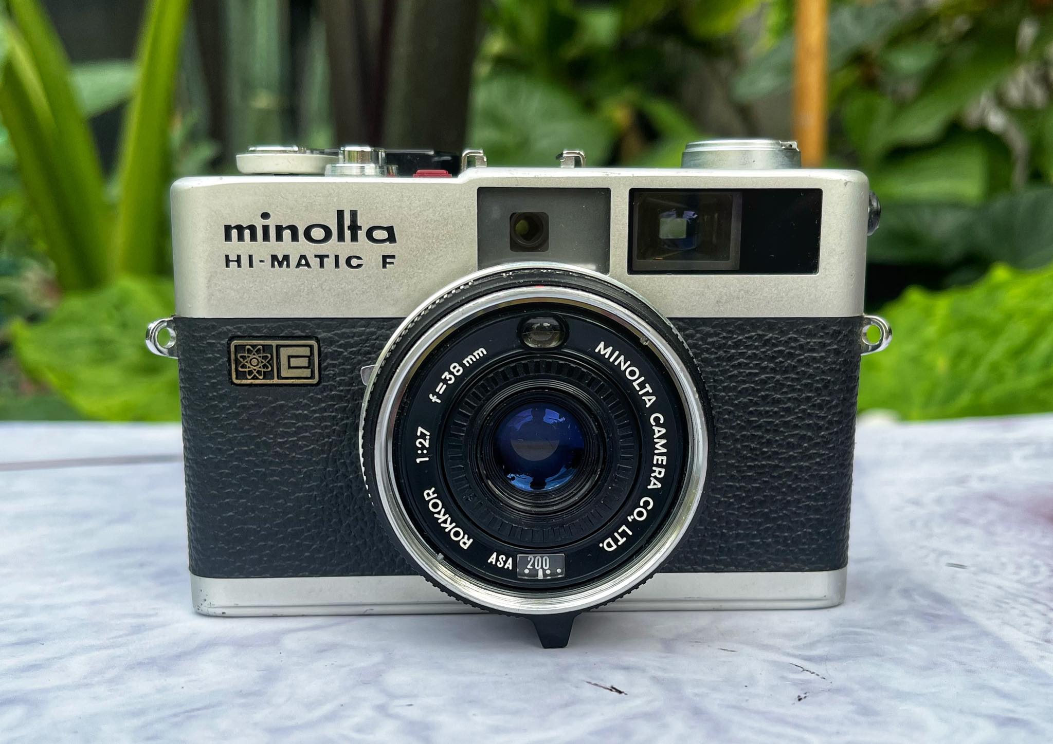 MINOLTA HI-MATIC F MINOLTA ROKKOR 38MM.F2.7