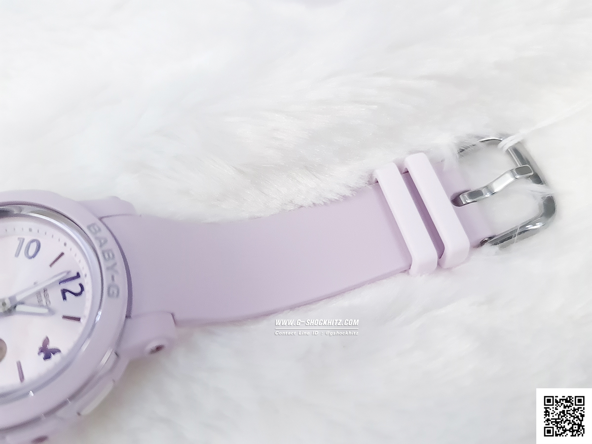 CASIO BABY-G นาฬิกาข้อมือ นาฬิกากันน้ำ นาฬิกาของแท้ ประกันศูนย์ CMG 1 ปี รุ่น BGA-290BD-6A นาฬิกาสีม่วง