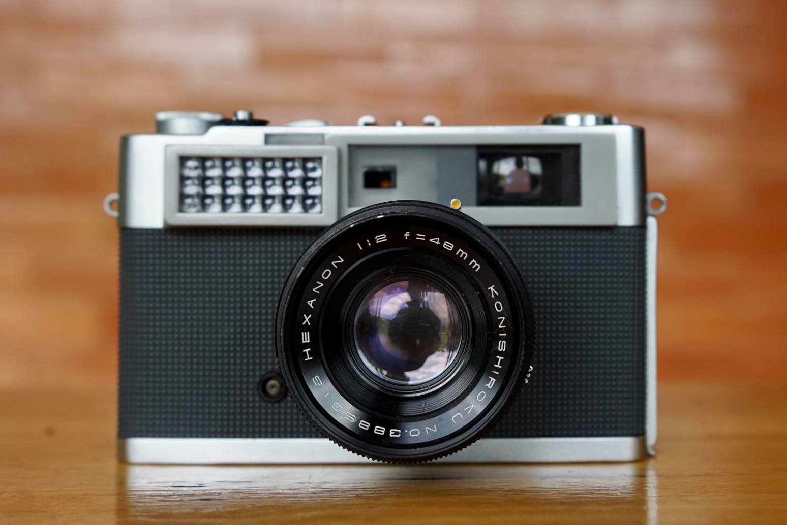 KONICA S II KONISHIROKU HEXANON 48MM.F2