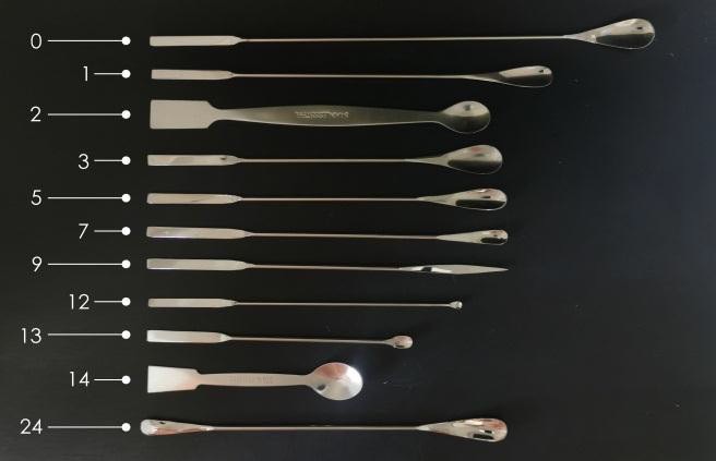 Spatula/Spoon Stainless ช้อนตักสารสแตนเลส
