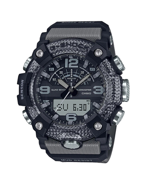 CASIO MID YEAR SALE G-SHOCK พร้อมส่ง นาฬิกาข้อมือ นาฬิกากันน้ำ นาฬิกาของแท้ ประกันศูนย์ CMG 1 ปี รุ่น GG-B100-8A นาฬิกาสีดำ