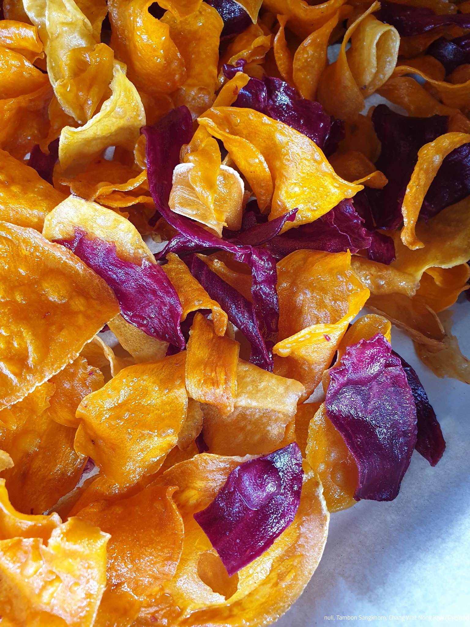 มันเทศ ทอด อบ กรอบ ฉาบหวาน(หวานน้อย) 150g.