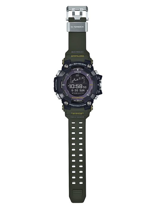 CASIO G-SHOCK นาฬิกาข้อมือ นาฬิกากันน้ำ นาฬิกาของแท้ ประกันศูนย์ CMG 1 ปี รุ่น GPR-B1000-1B นนาฬิกาสีดำ