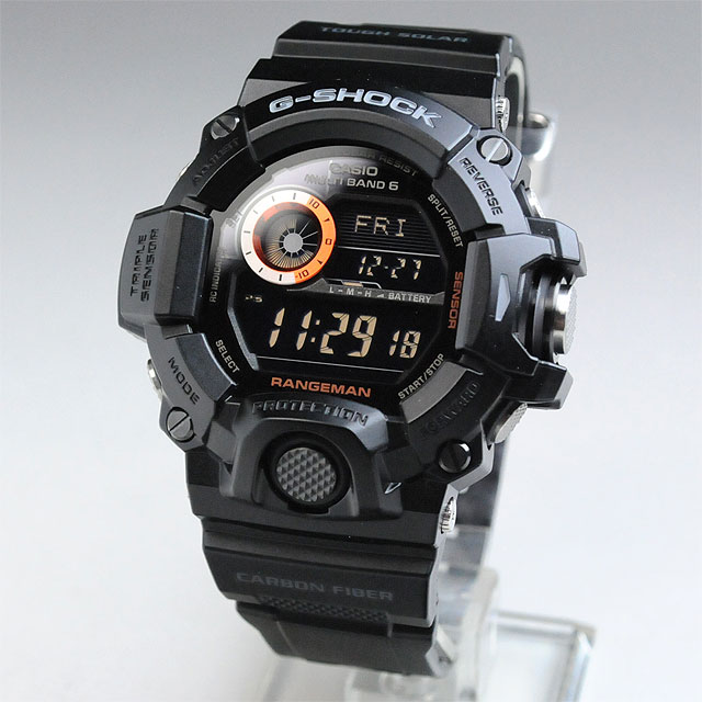 CASIO G-SHOCK นาฬิกาข้อมือ นาฬิกากันน้ำ นาฬิกาของแท้ ประกันศูนย์ CMG 1 ปี รุ่น GW-9400BJ-1J นาฬิกาสีดำ