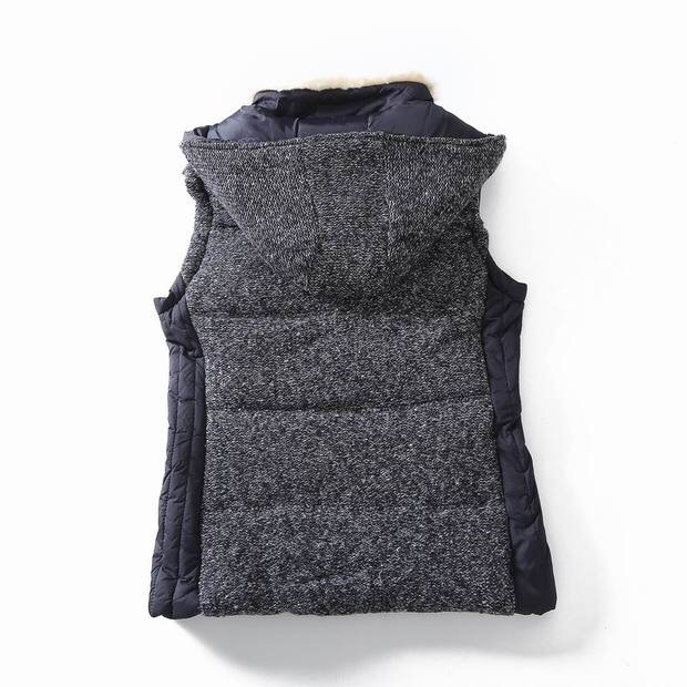 Zara เสื้อกั๊กกันหนาว กั๊กZARA สีน้ำเงินกรม แต่งหมวกฮูท (ฮูทถอดได้คะ) แต่งขนอุ่น คอปกด้านใน แบบสวย น่ารักมากคะ 👍🏻หมวกฮูทถอดได้คะ น้ำเงินกรม