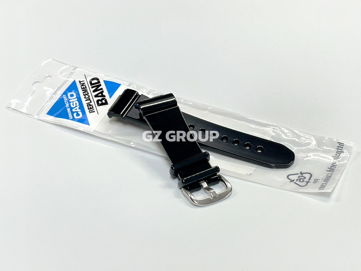 CASIO GENUINE FACTORY CASIO REPLACEMENT อะไหล่นาฬิกา BABY-G รุ่น BGA-160-1B ชุดสายสีดำ