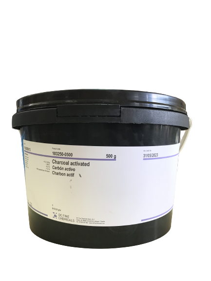 Charcoal Activated, Lab 500g DC Finechemicals™