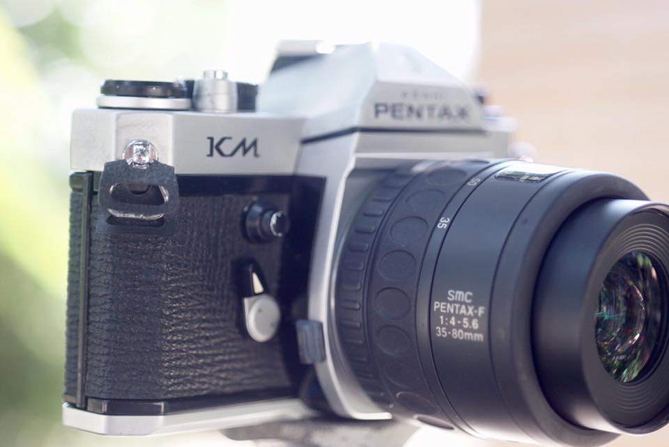 ASAHI PENTAX KM SMC PENTAX-F35-80MM. F4-5.6