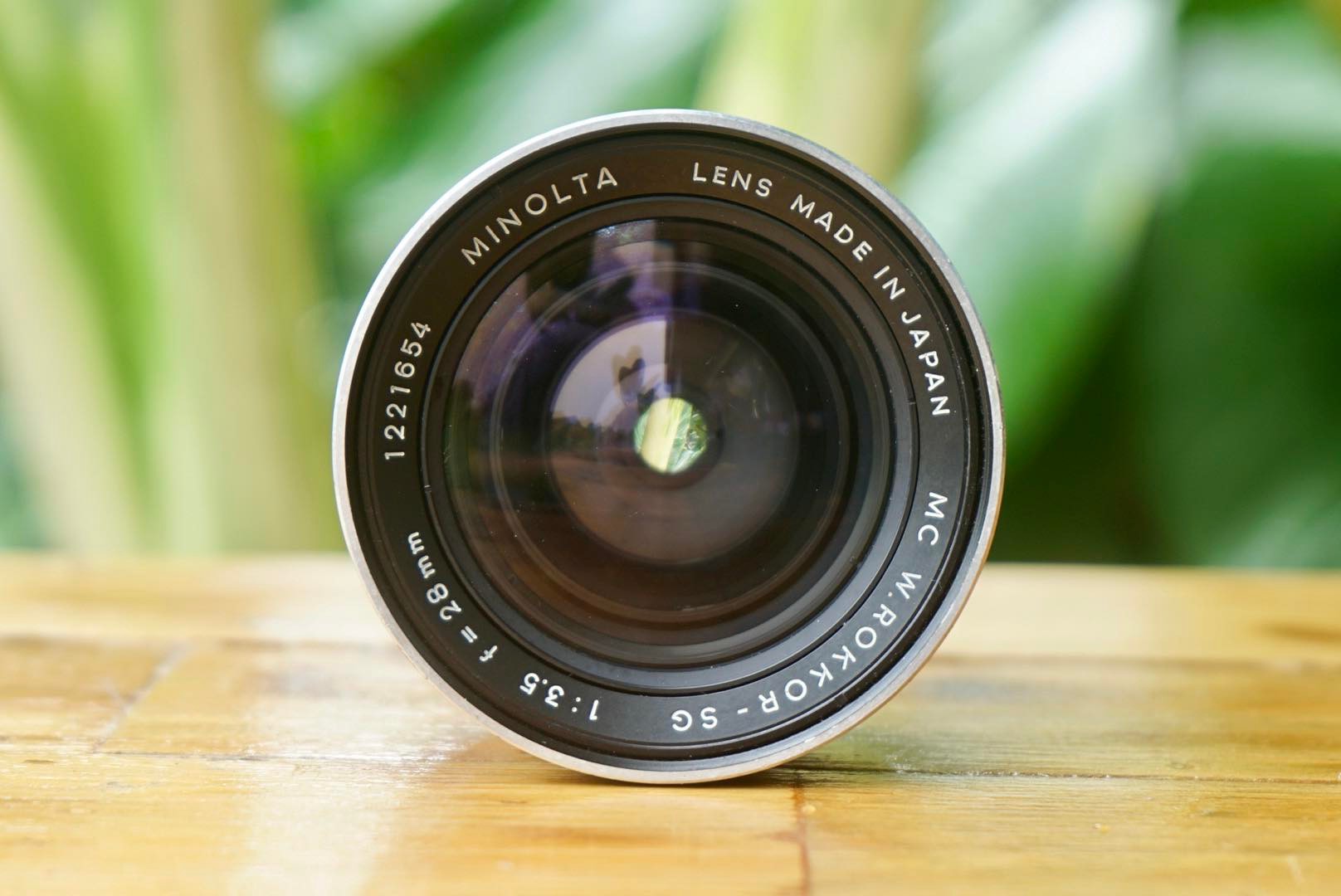 MINOLTA LENS MC W.ROKKOR-SG 28MM.F3.5